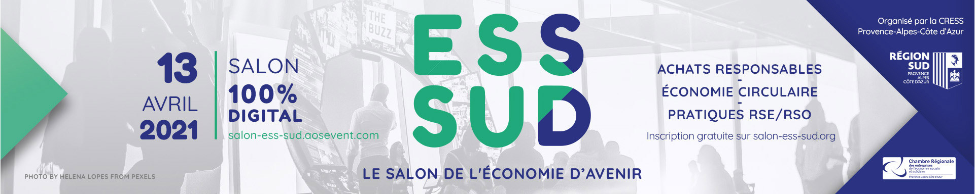 Esss Inscription ESS SUD - Le Salon de l'Économie d'Avenir - Marseille, 13 avril 2021 ...
